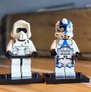 2 stk Star Wars minifigurer thumbnail
